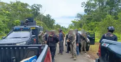 Kontak tembak kembali terjadi antara Satgas Operasi Damai Cartenz-2026 dan kelompok kriminal bersenjata (KKB) Kodap XVI Yahukimo di Kampung Samboga, Distrik Seredala, Kabupaten Yahukimo, Papua Pegunungan, Rabu, 15 April 2026. (Sumber: Mabes Polri)