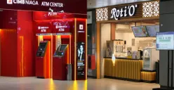 Potret pengelolaan ruang publik di area LRT Jabodebek yang difokuskan pada kegiatan komersial sebagai platform pendukung ekonomi perkotaan. (Sumber: Istimewa)