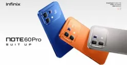 Bocoran desain Infinix Note 60 Pro yang menampilkan layar belakang dan fokus pada baterai besar untuk penggunaan intensif. (Sumber: Dok/Infinix)