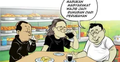 Obrolan Warteg: Mendesak, Pembahasan RUU Pemilu yang Baru, edisi Jumat, 17 April 2026. (Sumber: Poskota/Arif Setiadi)