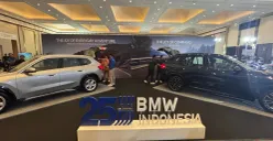 BMW Group Indonesia menggelar pameran bertajuk Festival of JOY. (Sumber: Poskota/ Aldi Harlanda)