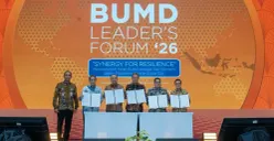Pemprov DKI Jakarta selenggarakan BUMD Leaders Forum, dorong peran BUMD DKI sebagai pilar ekonomi. (Sumber: Dok. Bank Jakarta)