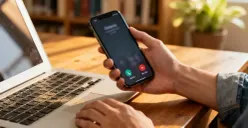 Ilustrasi panggilan tak dikenal di ponsel yang menjadi bagian dari modus penipuan silent call berbasis rekayasa sosial. (Sumber: Pinterest)