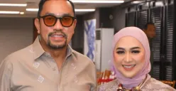 Istri Ahmad Sahroni, Feby Belinda digosipkan berselingkuh dengan seorang drummer band tahun 90-an. (Sumber: Instagram/@ahmadsahroni88)