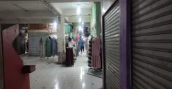 Kondisi bangunan Pasar Badak Pandeglang. (Sumber: Poskota/Samsul Fatoni)