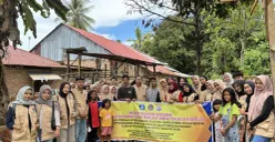 Universitas PGRI Sumatera Barat (UPGRISBA) kompak bergerak korban pascabencana Sumatera melalui program pengabdian masyarakat. (Sumber: Istimewa)