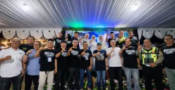 Ratusan bikers menghadiri Halal Bihalal FORBITAS di Tangerang Selatan. (Sumber: FORBITAS)