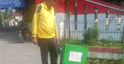 Potret barang bukti kotak amal yang dicuri pelaku. (Sumber: Polsek Cimanggis)