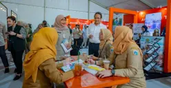 Gelaran Bank Jakarta XPORIA 2026 pada Selasa, 21 April 2026. Acara berlangsung meriah disambut antusiasme ASN hingga UMKM. (Sumber: Dok. Bank Jakarta)