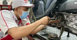 AHASS di bawah naungan PT WahanaArtha Ritelindo mengembangkan sejumlah alat khusus guna menunjang proses perawatan sepeda motor. (Sumber: PT WahanaArtha Ritelindo)