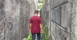 Lokasi dua anak dibawah umur diduga berbuat asusila di kawasan Rawa Buaya, Cengkareng, Jakarta Barat, Rabu, 22 April 2026. (Sumber: Istimewa)