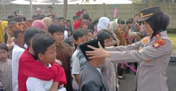 Kunjungan siswa SDN Sukasari 5 Kota Tangerang ke Mako Polres Metro Tangerang Kota saat peringatan Hari Kartini, Rabu, 22 April 2026. (Sumber: Dok. Istimewa)