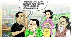 Obrolan Warteg: Sukses Suami Karena Ada Wanita Hebat di Sampingnya, edisi Rabu, 22 April 2026. (Sumber: Poskota/Arif Setiadi)