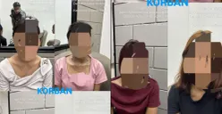 Pihak kepolisian menyelamatkan dugaan korban Human Trafficking dijual melalui online. (Sumber: Polda Metro Jaya)