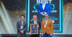 Bank Jakarta meraih dua penghargaan bergengsi dalam ajang Indonesia 50 Best Chief Executive Officer Awards dan Indonesia Best Chief Operations Officer Awards 2026. (Sumber: Istimewa)