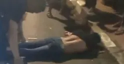 Warga Kebon Jeruk, Jakarta Barat, menangkap pelaku pencurian warung sembako, Kamis, 23 Aprik 2026 dini hari. (Sumber: Istimewa)