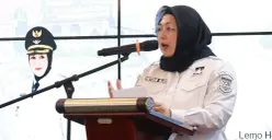 Wakil Bupati (Wabup) Tangerang, Intan Nurul Hikmah. (Sumber: Poskota/Veronica Prasetio)