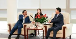 Potret Gubernur DKI Jakarta, Pramono Anung saat menyepakati kerja sama sister city antara Jakarta dan Shenzhen, Tiongkok. (Sumber: Pemprov DKI Jakarta)