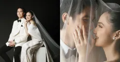 El Rumi dan Syifa Hadju tampil elegan dalam sesi foto prewedding bernuansa internasional. Persiapan pernikahan telah rampung, akad dijadwalkan akhir April 2026. (Sumber: Instagram/@syifahadju dan @elelrumi)