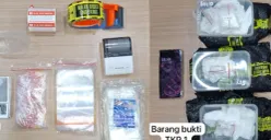 Barang bukti narkoba hasil dari pengungkapan Direktorat Reserse Narkoba Polda Metro di kawasan Jakarta Barat. (Sumber: Polda Metro Jaya)