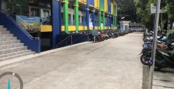 Penampilan terkini Pasar Santa yang telah direvitalisasi perwajahan baru lebih modern dan bersih. (Sumber: Perumda Pasar Jaya)