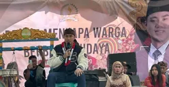 Anggota DPRD Jabar, Abdul Karim, saat mengisi acara Dewan Menyapa Warga Berbasis Budaya yang digelar di Kecamatan Agrabinta, Kabupaten Cianjur. (Sumber: Istimewa)