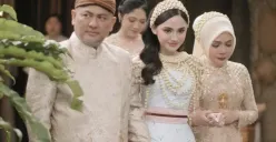 Momen Andre Ariyantho dan Syifa Hadju saat prosesi siraman, simbol kasih sayang ayah yang menyentuh publik. (Sumber: Instagram)
