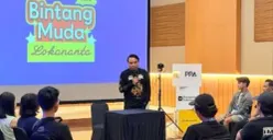 Suasana mentoring finalis Bintang Muda Lokananta (BML) Vol. 2 sebelum melangkah ke sesi recording di Studio Lokananta. (Sumber: Dok. Istimewa)