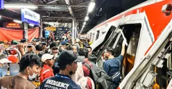 Dugaan penyebab tabrakan KA Argo Bromo Anggrek dengan KRL Commuter Line. (Sumber: Instagram/@keretaapikita)