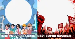 Link twibbon Hari Buruh 2026. (Sumber: Twibbonize/GS)