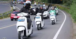 Yadea Indonesia menggelar uji jarak jauh bertajuk 150+KM Challenge dengan rute Bandung menuju Bogor (Sumber: Yadea Indonesia)