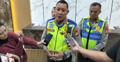 Direktur Lalu Lintas Polda Metro Jaya, Komarudin, saat ditemui di Polda Metro Jaya, Jakarta Selatan, Kamis, 30 April 2026. (Sumber: Poskota/Ali Mansur)