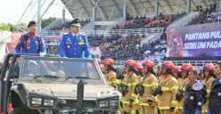 Wamendagri Akhmad Wiyagus dorong penguatan Damkar, Satpol PP, dan Satlinmas demi perlindungan masyarakat. (Sumber: Dok. Kemendagri)