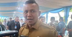 Wakil Wali Kota Bogor, Jenal Mutaqin saat Rakornas Pemerintah Pusat dan Daerah di Sentul, Kabupaten Bogor, Senin, 2 Februari 2026. (Sumber: Poskota/Giffar Rivana)