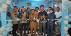Suasana peresmian SPPG Paniis Punya Rasa, Kecamatan Jiput, Kabupaten Pandeglang, Senin, 2 Februari 2026. (Sumber: Poskota/Samsul Fatoni)