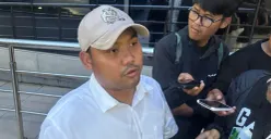 Kasat Reskrim Polres Bogor AKP Anggi Eko Prasetyo mendalami laporan Bahar bin Smith soal kasus pernyataan palsu yang dilayangkan istri anggota Banser terkait penganiayaan terhadap suaminya. (Sumber: Poskota/Giffar Rivana)