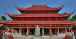 Potret Klenteng Sam Poo Kong, Semarang, Jawa Tengah (Sumber: Pinterest/@Penny)