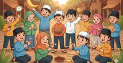 Ilustrasi. Ramadhan 2026 segera tiba. Simak perkiraan jadwal libur sekolah awal puasa, daftar tanggal merah nasional, hingga potensi libur panjang siswa di Februari 2026. (Sumber: Poskota/AI Generated)