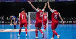 Timnas Futsal Indonesia saat menghadapi Jepang di semifinal Piala Asia Futsal 2026. (Sumber: Poskota/Bilal)