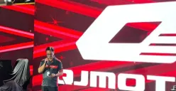 Peluncuran motor baru QJMotor di IIMS 2026 dan memperkenalkan teknologi RiderPro. (Sumber: Poskota/Aldi Harlanda Irawan)