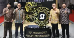 IIMS 2026 menjadi panggung Bridgestone Indonesia menandai 50 tahun perjalanan di industri otomotif nasional. (Sumber: Bridgestone)