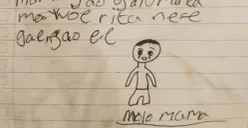 Kondisi surat terakhir YBS yang ditinggalkan untuk sang ibu, menggambarkan tekanan ekonomi yang dialami keluarga. (Sumber: Istimewa)