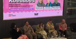 Kegiatan diskusi 3 Wajah Roehana Koeddoes, di Gedung IDN HQ, Kuningan, Jakarta Selatan, Jumat, 6 Februari 2026. (Sumber: Poskota/Ali Mansur)