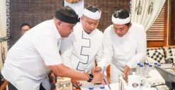 Penandatanganan MoU Pemkab Bogor dan Pemkot Depok untuk pembangunan Underpass Citayam-Bojonggede. (Sumber: Dok. Pemkab Bogor)