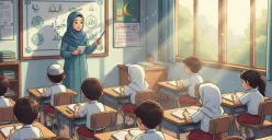 Ilustrasi. Cek jadwal resmi libur sekolah Ramadhan 2026 berikut skema pembelajaran dari pemerintah. (Sumber: Poskota/AI Generated)