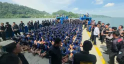 Ditjenpas memindahkan lebih dari 2.000 warga binaan kategori high risk ke Nusakambangan, Jawa Tengah. (Sumber: Dok Ditjenpas)