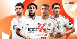 Jadwal live streaming Valencia vs Real Madridi di Liga Spanyol 2025/2026 (Sumber: Vidio.com)