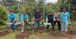 Kegiatan bersama Polres Bogor bersama Pokja dan PWI Kabupaten Bogor sambut HPN 2026. (Sumber: Poskota/Giffar Rivana)