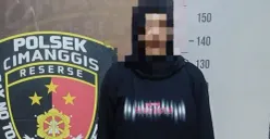 Pelaku penipuan ditangkap anggota Polsek Cimanggis. (Sumber: Dok. Polsek Cimanggis)