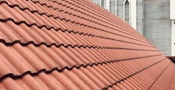 Ilustrasi atap genting. (Sumber: Unsplash/Samnang Mao)